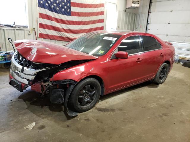 Salvage cars for sale from Copart Lyman, ME: 2010 Ford Fusion SE