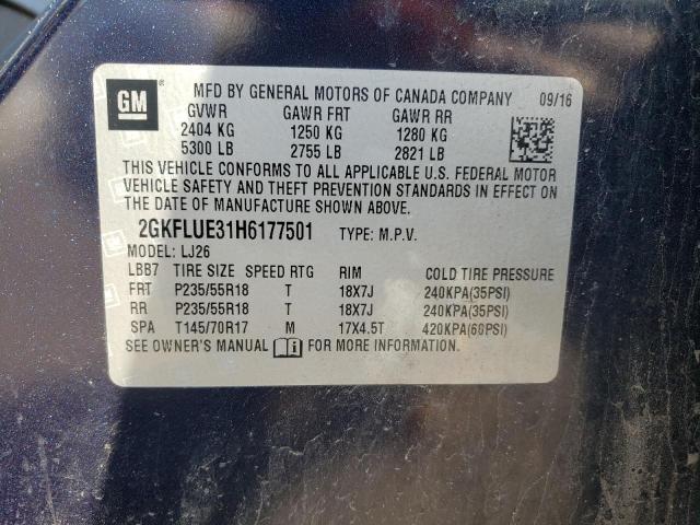 2GKFLUE31H6177501 GMC Terrain