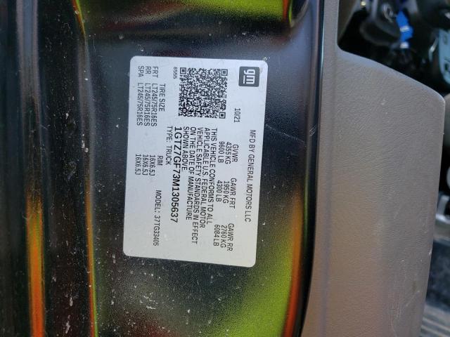 2021 GMC SAVANA G35 1GTZ7GF73M1305637