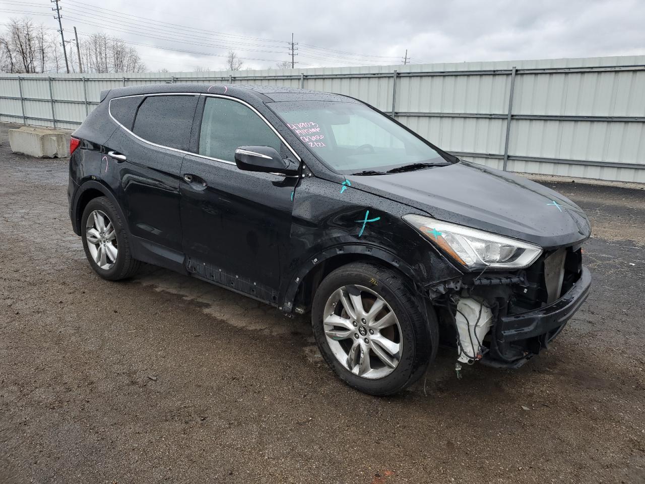 5XYZWDLA0DG107311 2013 Hyundai Santa Fe Sport