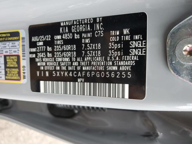 5XYK4CAF6PG056255 KIA Sportage Sx