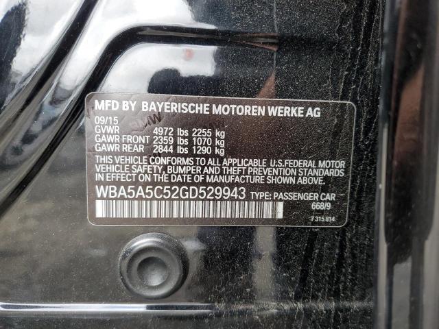WBA5A5C52GD529943 BMW 528 I