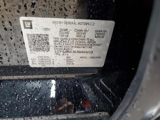 2018 CADILLAC ESCALADE L - 1GYS4BKJ0JR404213