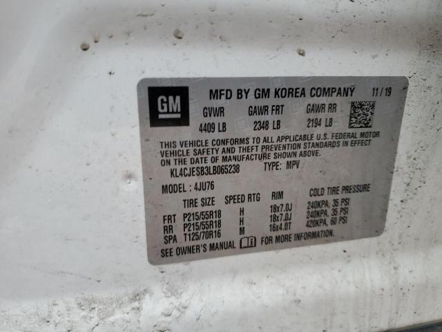KL4CJESB3LB065238 Buick Encore Preferred