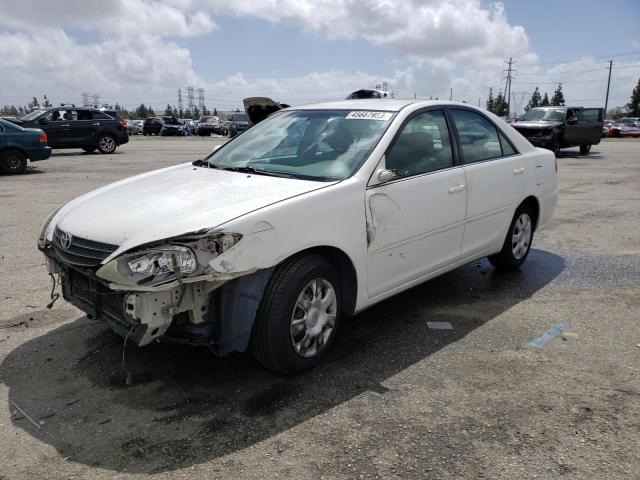 Salvage cars for sale from Copart Rancho Cucamonga, CA: 2004 Toyota Camry LE