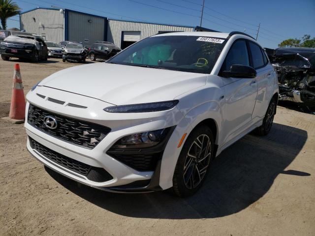 2022 HYUNDAI KONA N LIN - KM8K33A32NU802118