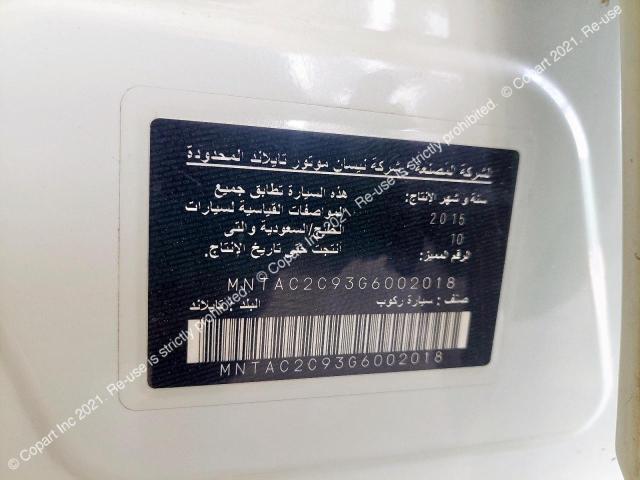 MNTAC2C93G6002018 Nissan Tiida