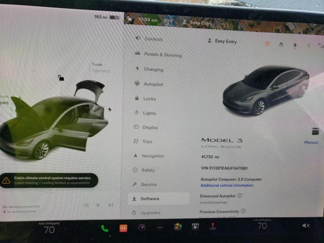 5YJ3E1EA8JF047060 Tesla MODEL 3