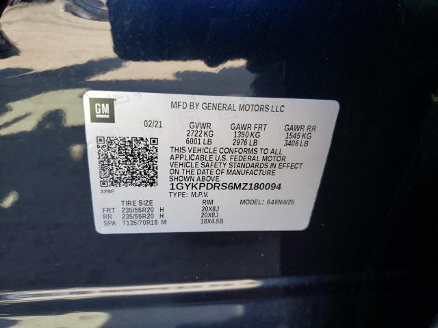 2021 CADILLAC XT6 PREMIU - 1GYKPDRS6MZ180094