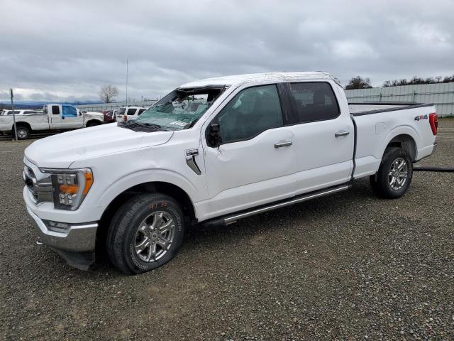 Salvage cars for sale from Copart Anderson, CA: 2021 Ford F150 Supercrew