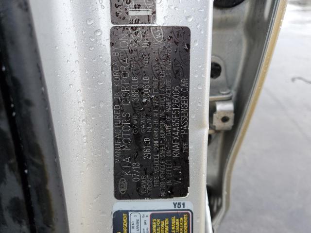 KNAFX4A65E5126006 KIA FORTE LX
