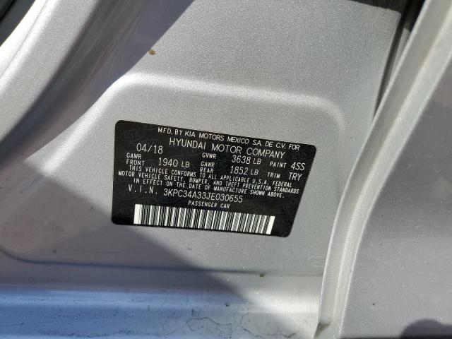 2018 HYUNDAI ACCENT LIM - 3KPC34A33JE030655