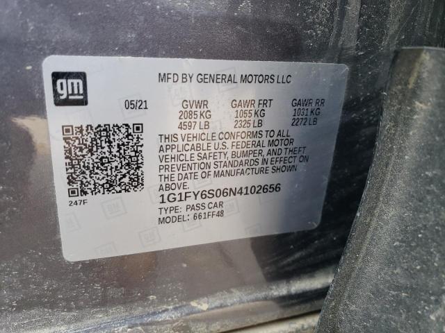 2022 CHEVROLET BOLT EUV L - 1G1FY6S06N4102656