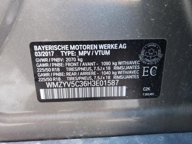 2017 MINI COOPER COU - WMZYV5C36H3E01587