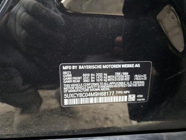 2021 BMW X6 M50I - 5UXCY8C04M9H68177