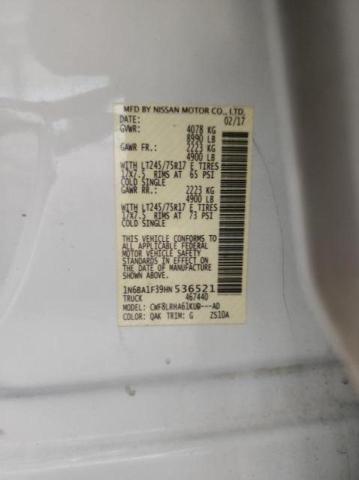 1N6BA1F39HN536521 Nissan TITAN XD S