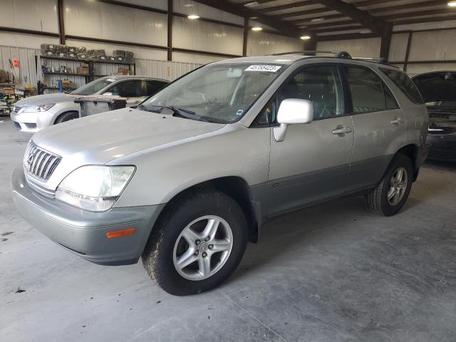 Lexus RX 300 salvage cars for sale: 2001 Lexus RX 300