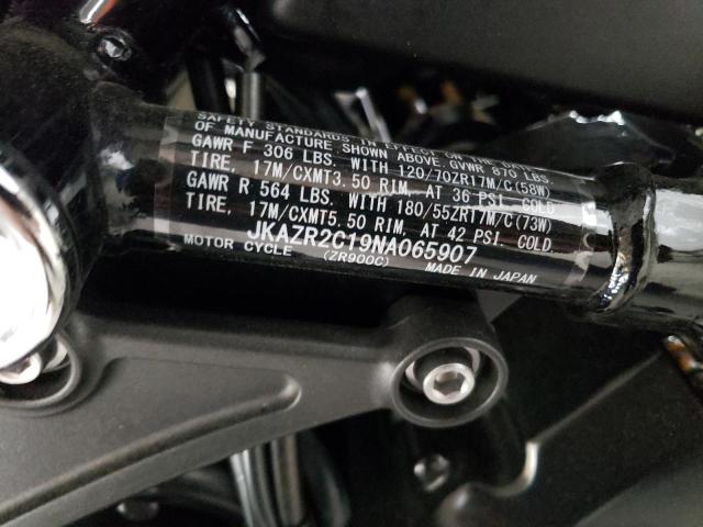 2022 KAWASAKI ZR900 R - JKAZR2C19NA065907