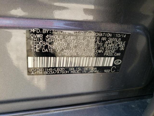 2015 LEXUS GS350 - JTHCE1BL5FA000671
