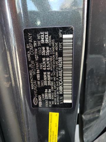 KM8K1CAA4MU748288 Hyundai Kona Se