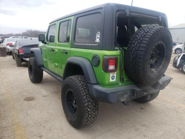 1C4HJXDG4KW505636 | 2019 JEEP WRANGLER U