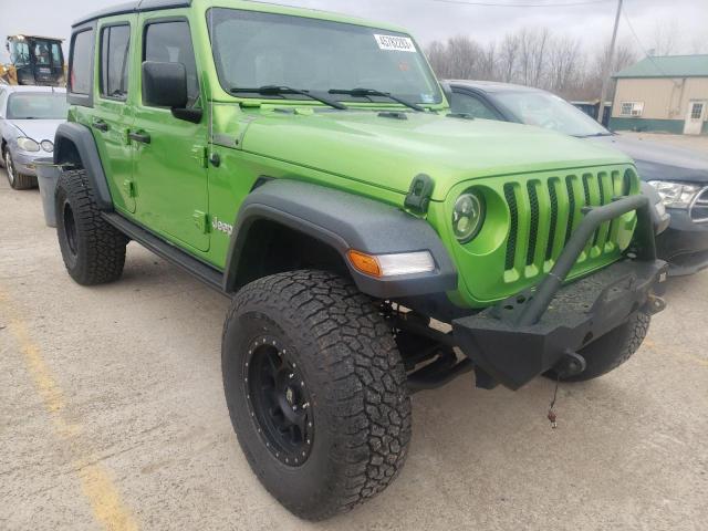 1C4HJXDG4KW505636 | 2019 JEEP WRANGLER U