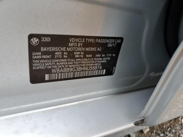 WBA8B9G38HNU56874 BMW 330 I