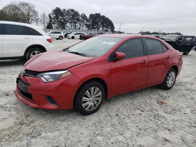 Toyota Corolla 2015 Red