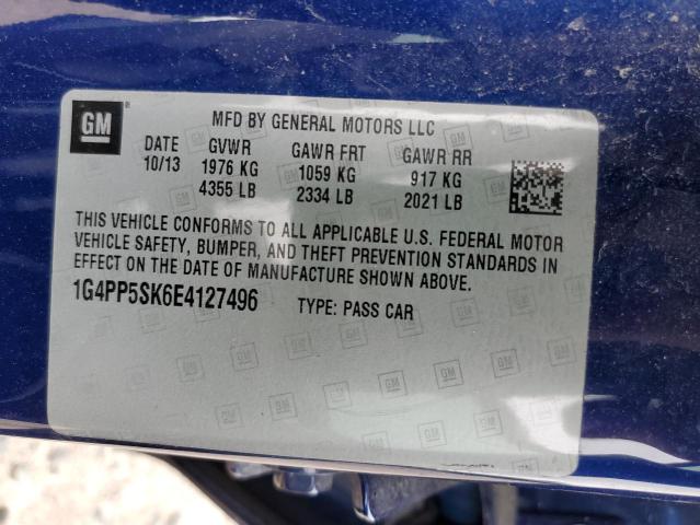 1G4PP5SK6E4127496 Buick Verano