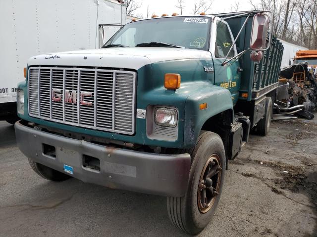 Salvage trucks for sale at Marlboro, NY auction: 1996 GMC Topkick C6H042