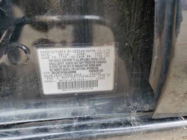3N1CN7AP5KL802698 Nissan VERSA S