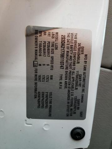 2S3DA217786110747 Suzuki XL7