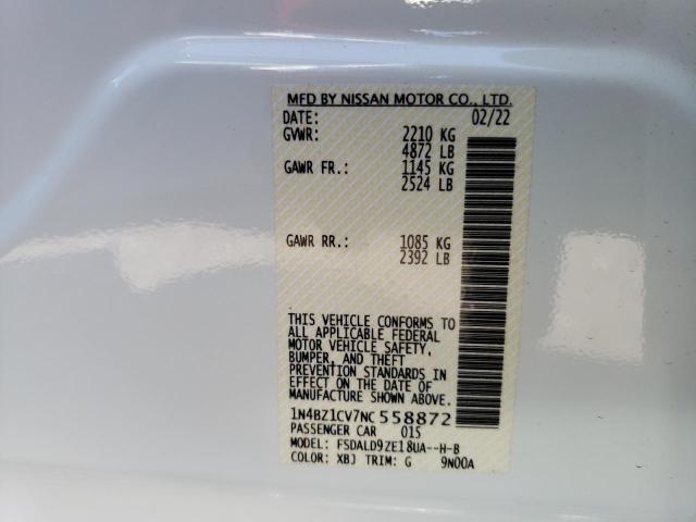 1N4BZ1CV7NC558872 Nissan Leaf Sv Plus