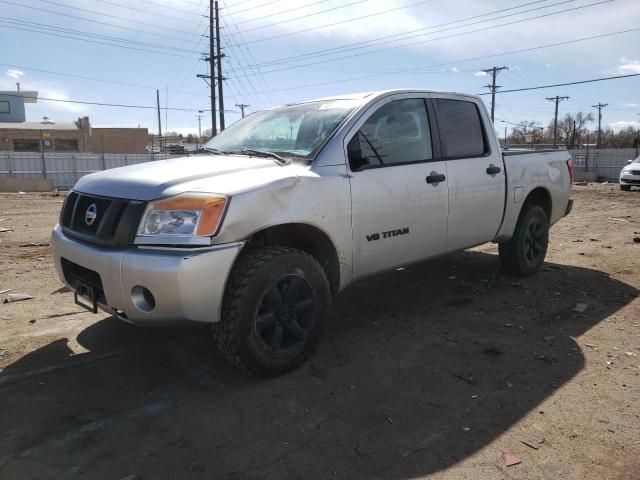 Salvage cars for sale at Colorado Springs, CO auction: 2011 Nissan Titan S