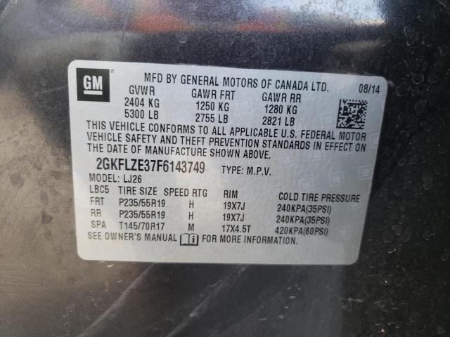2GKFLZE37F6143749 GMC Terrain Denali