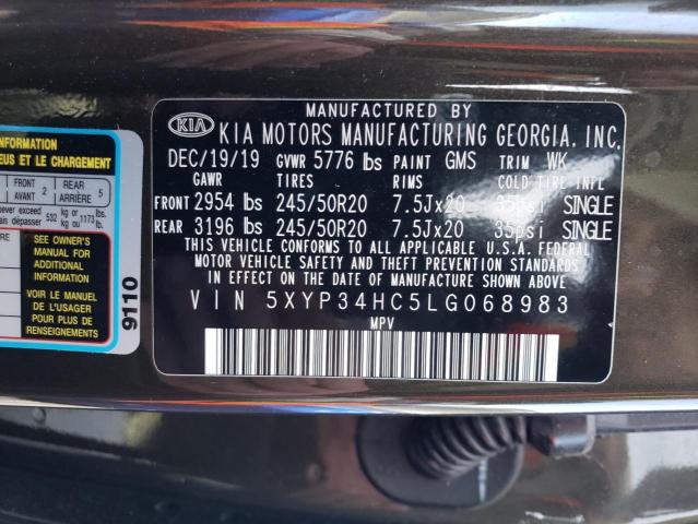 5XYP34HC5LG068983 KIA Telluride Ex