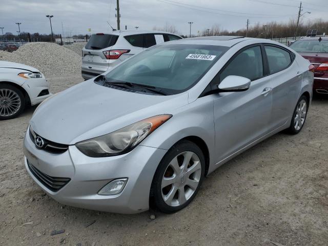 Salvage cars for sale at Indianapolis, IN auction: 2011 Hyundai Elantra GLS