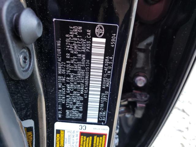2022 TOYOTA AVALON NIG - 4T1EA1AB0NU015134