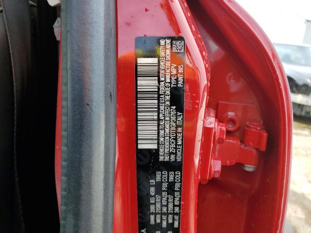 2016 FIAT 500X LOUNG ZFBCFYDT8GP387674
