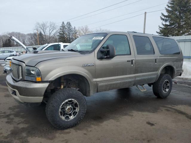 Ford Excursion salvage cars for sale: 2003 Ford Excursion Limited