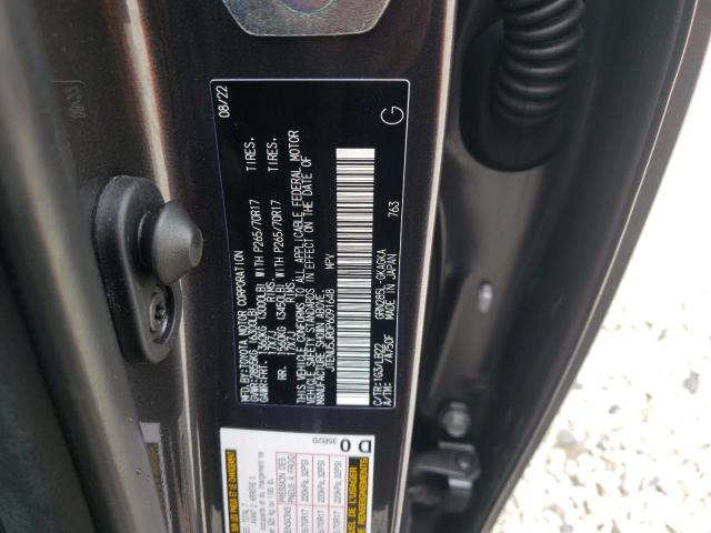 2023 TOYOTA 4RUNNER SE - JTENU5JR0P6091648