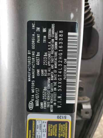 5XXGT4L32HG163388 KIA Optima Lx