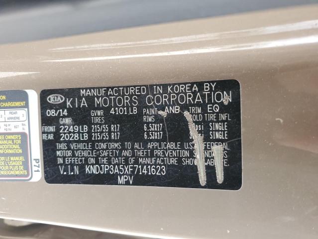 KNDJP3A5XF7141623 KIA SOUL +