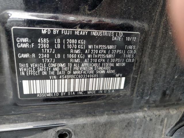 4S4BRBCC6D3240685 Subaru Outback 2.5i Premium