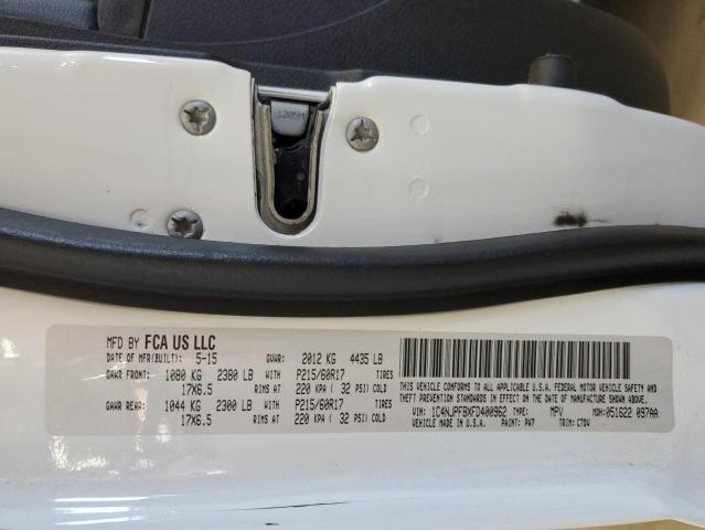 2015 JEEP PATRIOT LA - 1C4NJPFBXFD400962