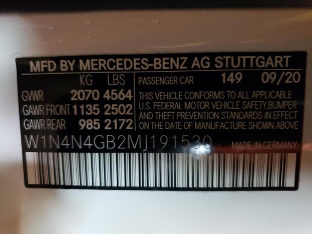 2021 MERCEDES-BENZ GLA 250 - W1N4N4GB2MJ191530