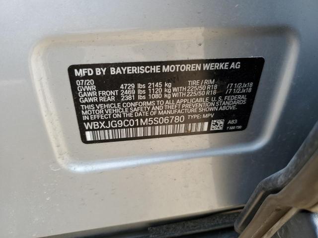 WBXJG9C01M5S06780 BMW X1