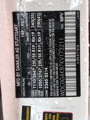 WDC0G4KB7KV173211 Mercedes-Benz Glc 300 4matic
