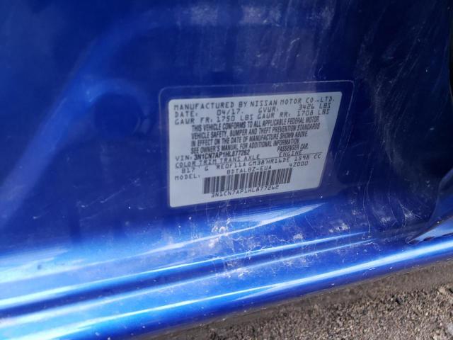 3N1CN7AP1HL877262 Nissan VERSA S