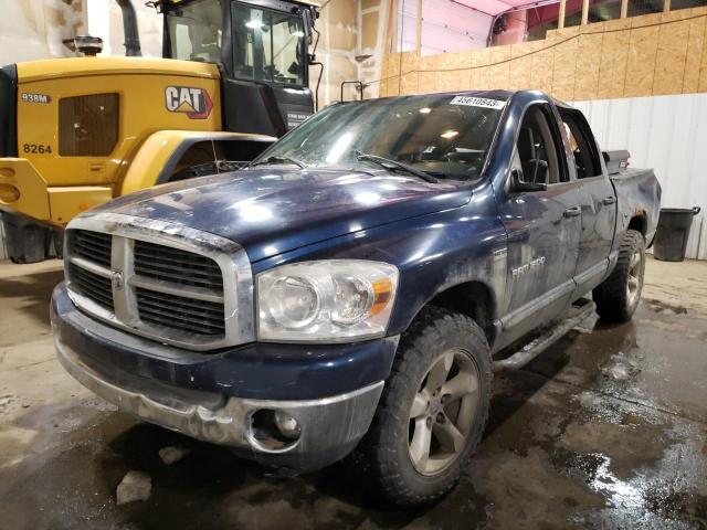 Salvage cars for sale from Copart Anchorage, AK: 2007 Dodge RAM 1500 ST